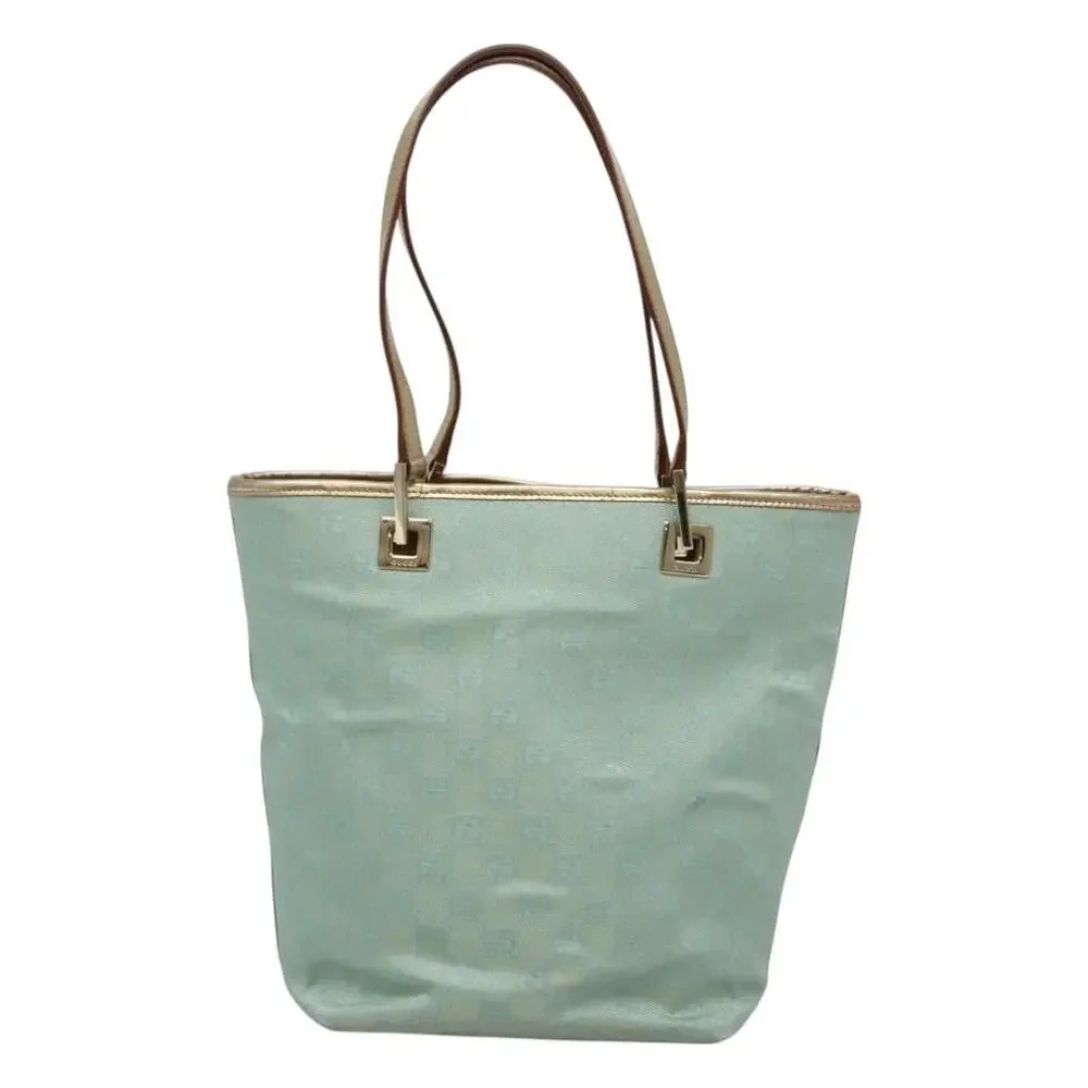 Gucci GG Canvas Tote Bag Light Blue